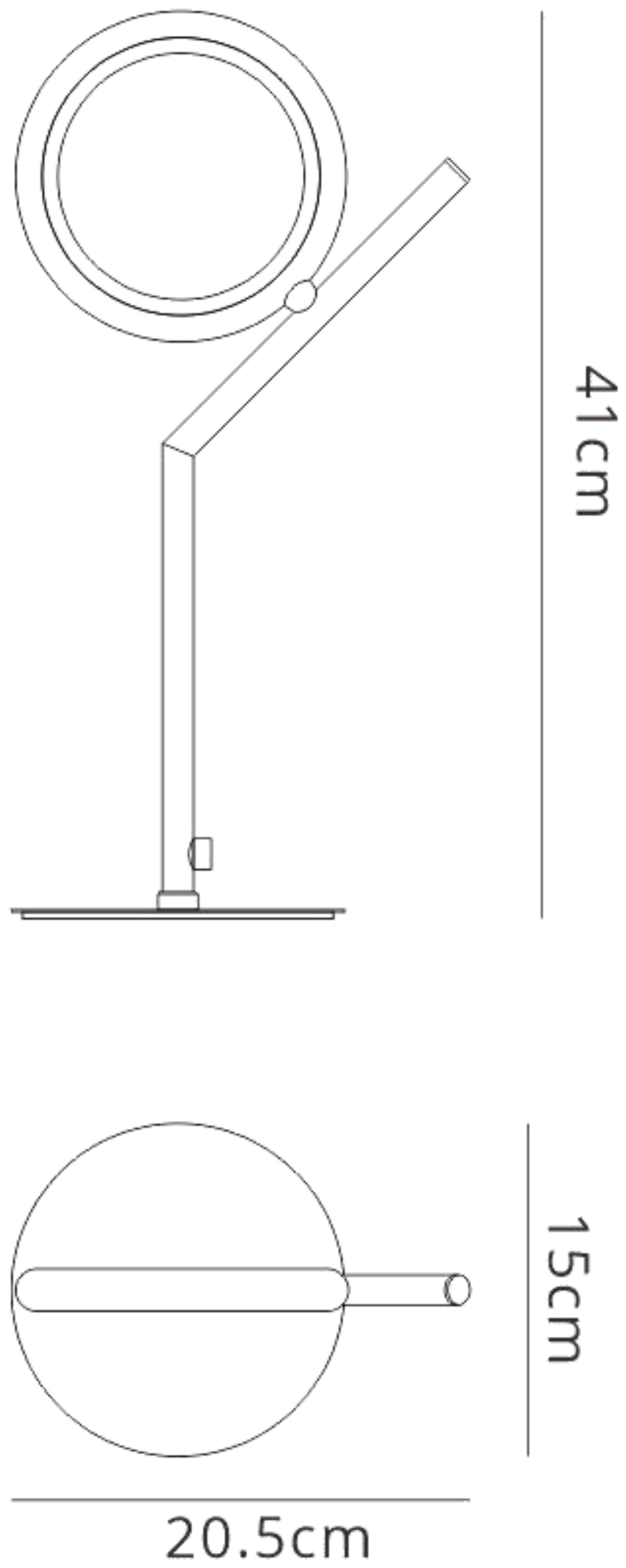 Olimpia Polished Chrome Table Lamps Mantra Designer Table Lamps